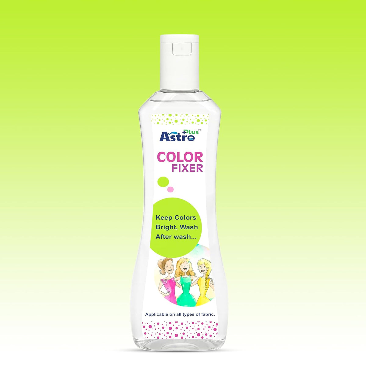 ASTRO PLUS+ 450 ml Fabric Color Fixer Product 100% Eco-Friendly This Product Works Best Silk, Cotton, Georgette Fabric