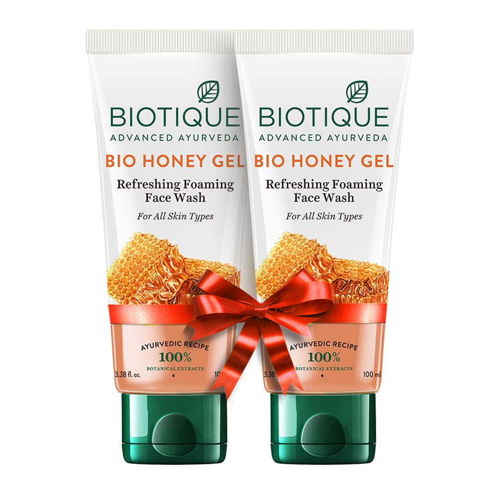 Biotique Honey Face Wash, 100 ml (Pack of 2)