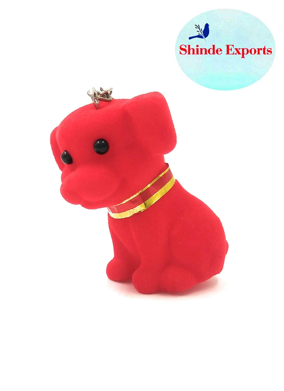 SHINDE EXPORTS Cute Dog Key Chain for car, Bike and Home