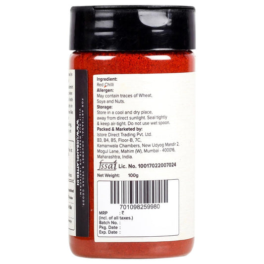 Urban Platter Kashmiri Red Chilli Powder, 100g (Medium Hot | Aromatic | Additive Free)