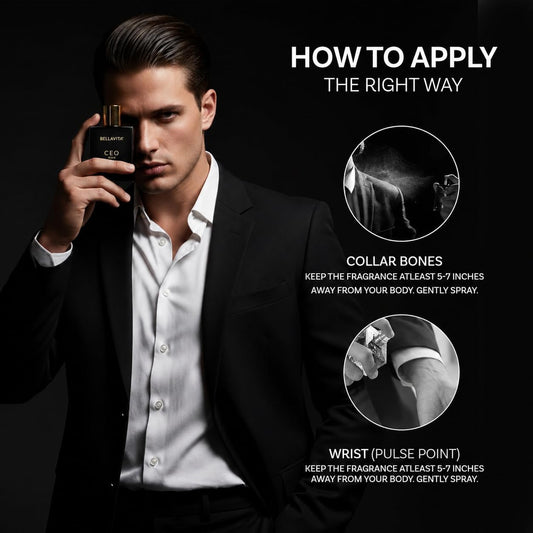 Bella Vita Luxury CEO Man | Long Lasting EDP 100ml | with Lemon, Lavender, Tonka, Mandarin & Vetiver | Premium Fragrance Perfume for Men | Ideal for Every Moment