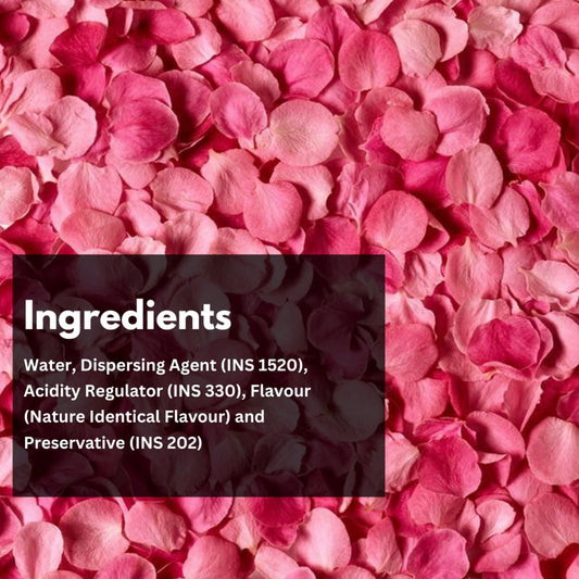 Dabur Gulabari Zaika 250ml, Rose water flavouring agent
