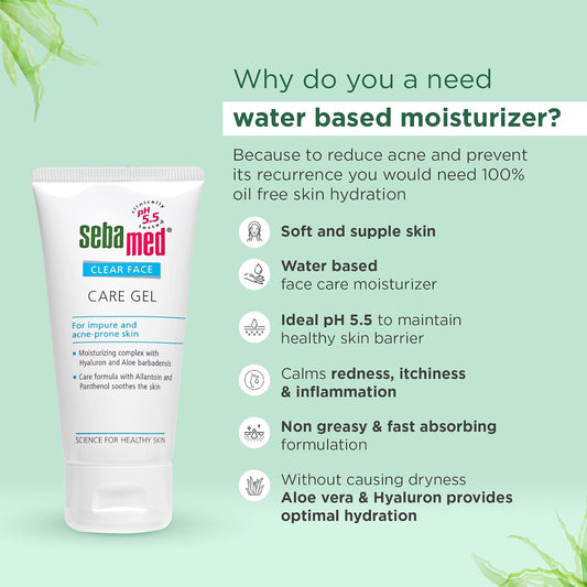 Sebamed Clear Face Care Gel | 50ml