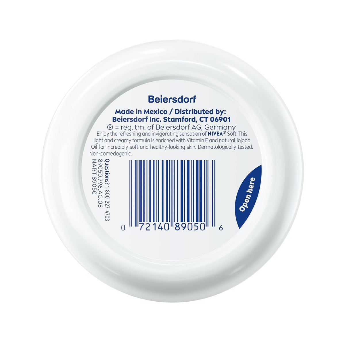 NIVEA Soft Moisturizing Creme, 6.8 Ounce (Pack of 3)