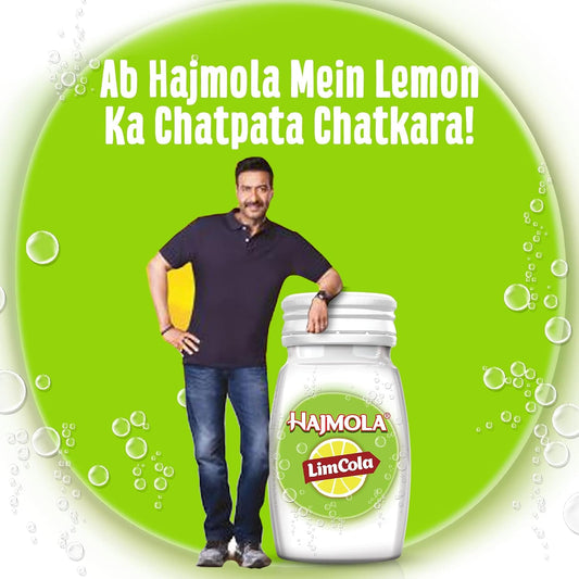Dabur Hajmola Tasty Digestive Tablets (Limcola Flavour) - 120 Tabs | Healthy, Tasty & Chatpata | Improves Digestion | Relieves from Constipation | Unique Mix of Hajmola & Lemon