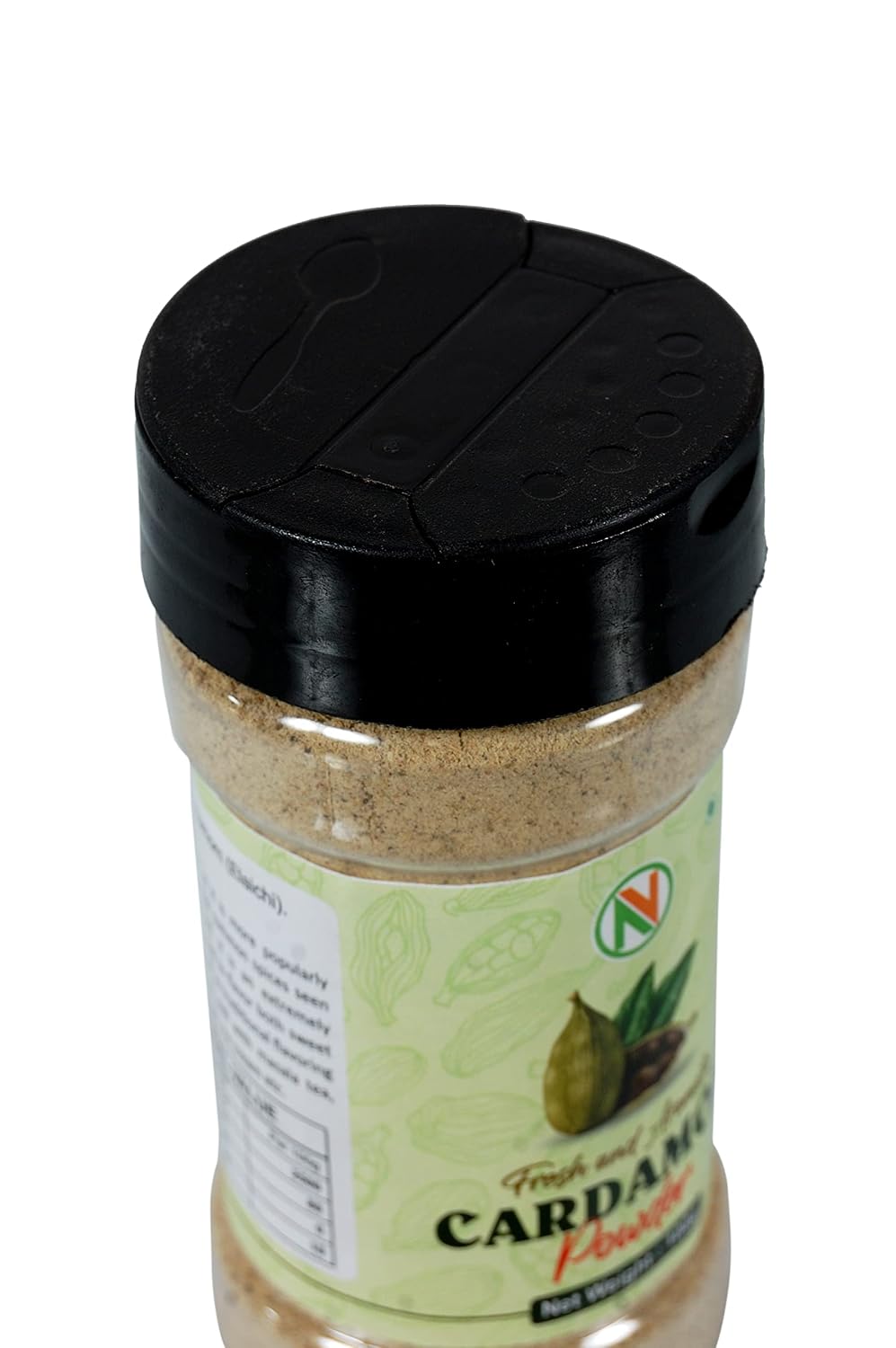 NatureVit Green Cardamom Powder 100 Gram | Premium Fine Elaichi Spice | Aromatic & Freshly Ground | Ideal for Sweets, Tea & Baking