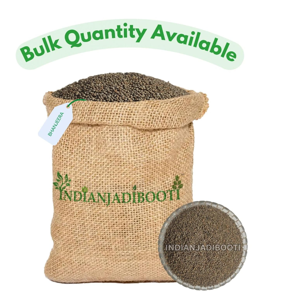IndianJadiBooti Bhanjeera Beej (Perilla Seeds) - 50g | Himalayan Superfood Rich in Omega-3 | Authentic Pahadi Bhangjeera for Chutney & Roasted Snacks