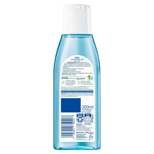Nivea Visage Daily Essentials Refreshing Toner (Foam), Pack of 200ml