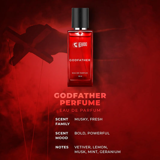 Beardo The Everyday Combo- GodFather & Mariner Perfume for Men (50ml x 2) | Long Lasting Fragrance | Long Lasting Perfume for Men | Gift for Men | Gift for Friend