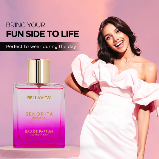 Bella Vita Luxury Honey Oud Unisex Liquid Eau De Parfum Senorita Woman Edp, 100 Ml,Assorted