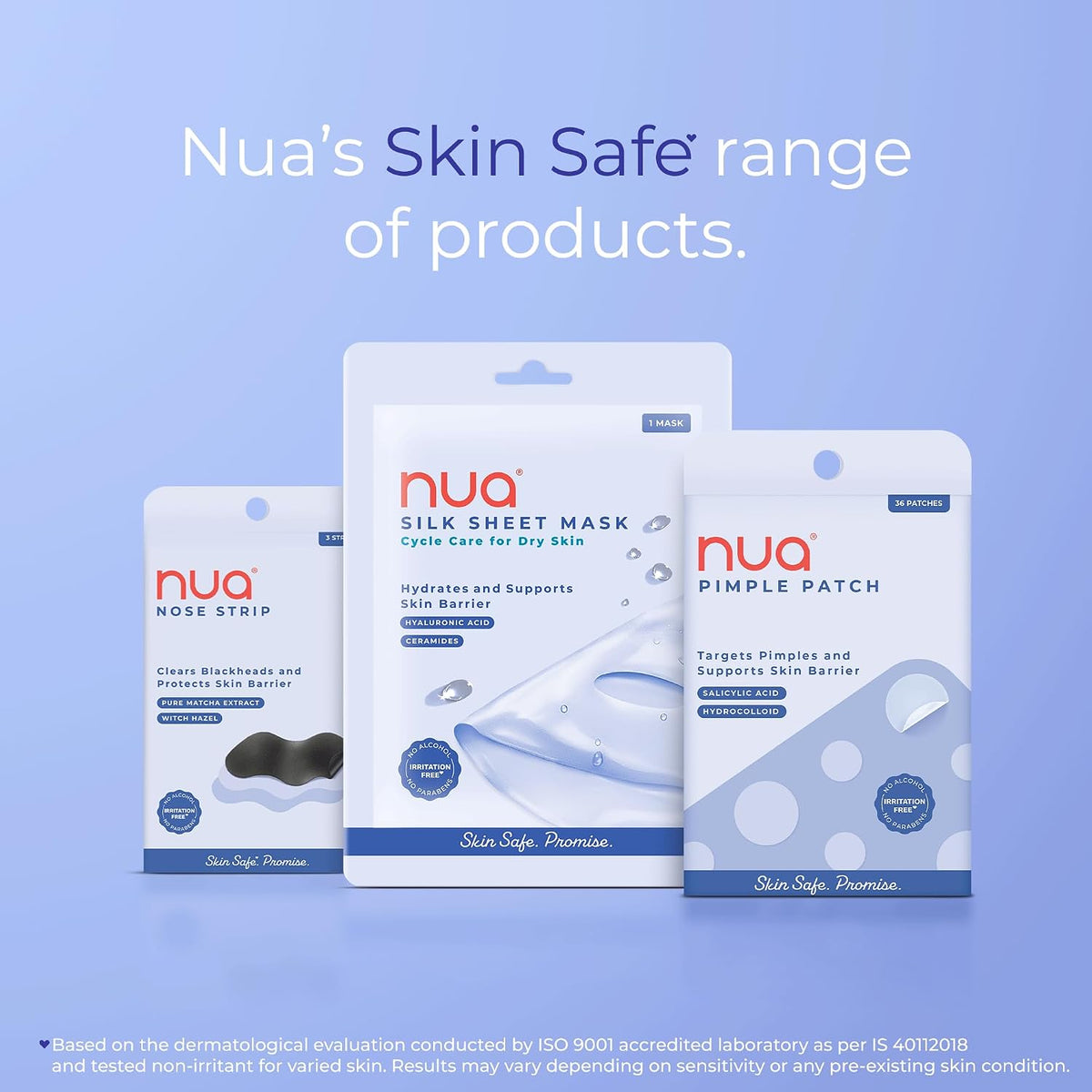 Nua Nose Strip - Pack of 2 | Removes Blackheads & Whiteheads | Pure Matcha and Witch Hazel | 100% Natural Extracts| Absorbs Excess oil & Sebum | Works within 10 minutes | Protects Skin Barrier | Safe on Skin