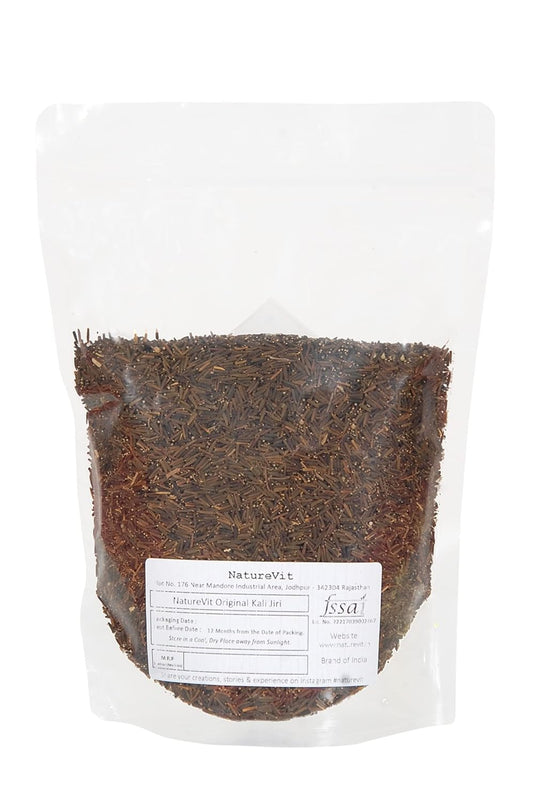 NatureVit Kali Jiri 100g | Original Bitter Cumin Seeds | Ayurvedic Herb for Detox, Diabetes & Digestion | Raw & Natural