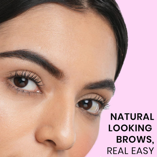 INSIGHT 4 Stroke Eyebrow Pen - Dark Brown (1g) | Lightweight & Quick Drying Formula | Long Wearing, Smudge Proof & Waterproof | Compact & Convenient for Natural Brow Definition