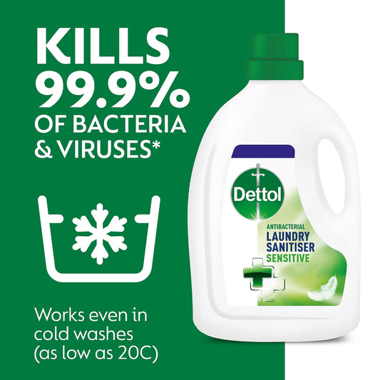 Dettol Laundry Cleanser Sensitive 1.5L, Liquid
