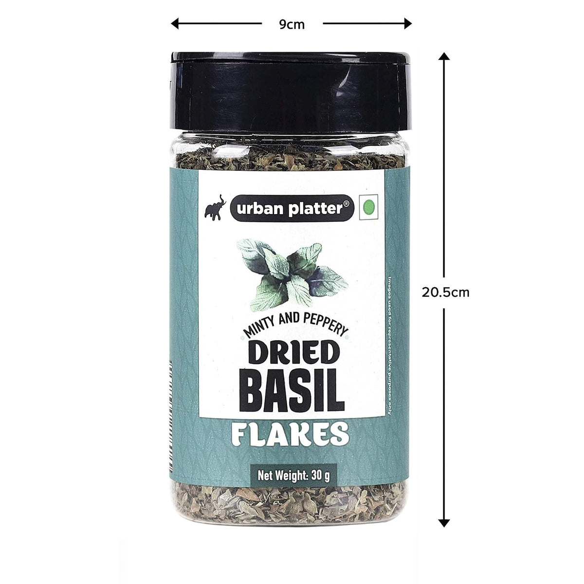 Urban Platter Dried Basil Tulsi Flakes, 30 g