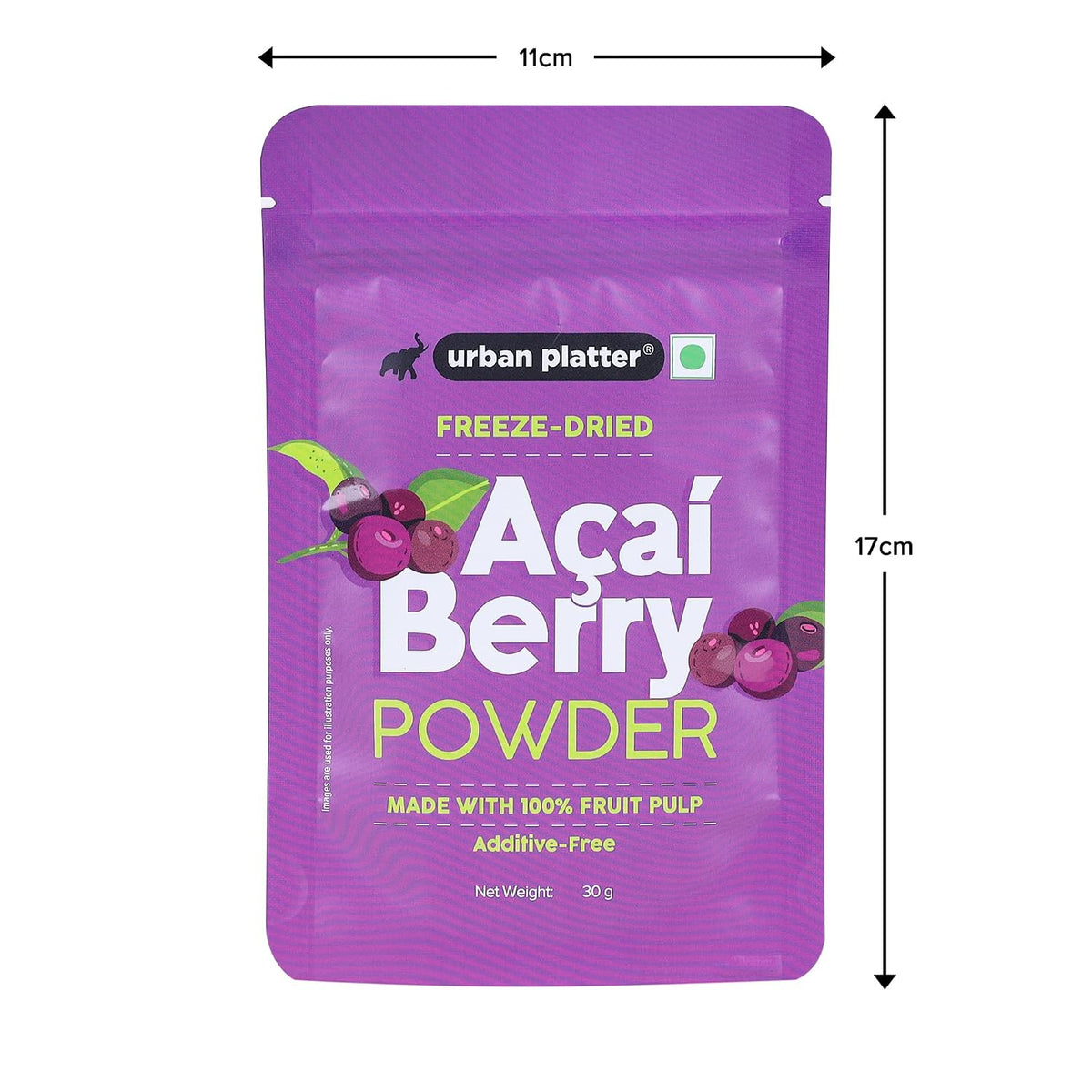 Urban Platter Freeze-Dried Acai Berry Powder, 30g