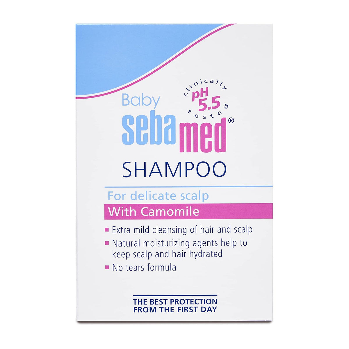 Sebamed Baby Face & Body Wash Foam|Ph 5.5|With Panthenol & natural Bisabolol| For delicate, dry skin& Baby Shampoo 150ml|Ph 5.5| Camomile|Natural moisturisers|No tears formula|For delicate scalp