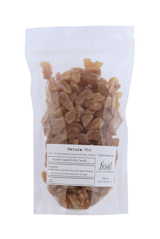 NatureVit Sweet Amla Candy 1Kg | Natural Indian Gooseberry Snack | Rich in Vitamin C & Antioxidants | Immunity Booster & Digestive