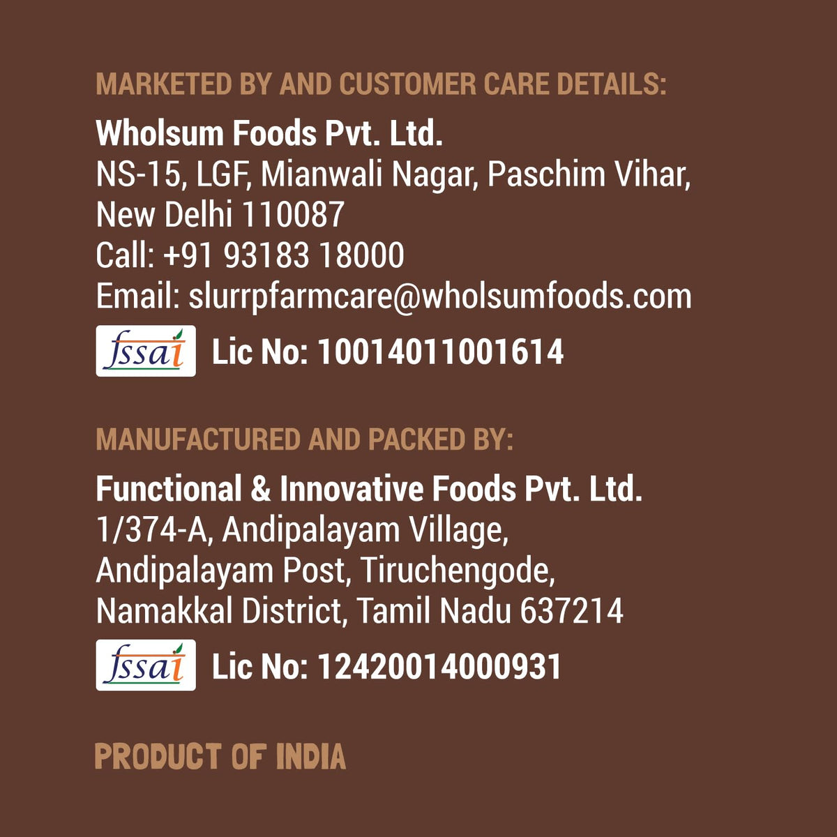 SLURRP FARM No Added Sugar,No Salt,Sprouted Ragi Powder,250 Gram