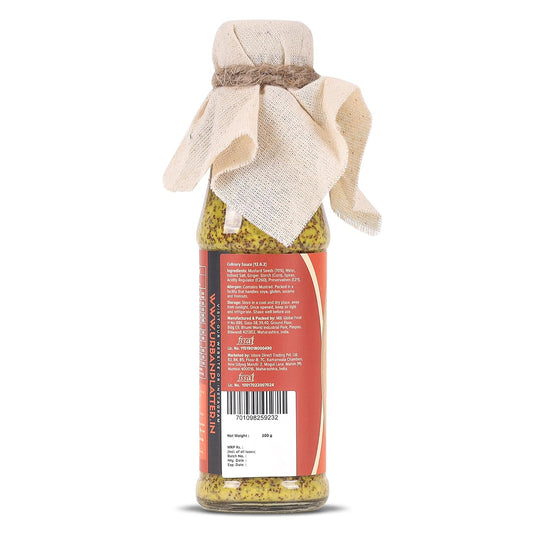 Urban Platter Bengali Kasundi Mustard Sauce, 200g (Bold, Tangy & Pungent | Classic Bengali Condiment for Fried food, Snacks & Curries)