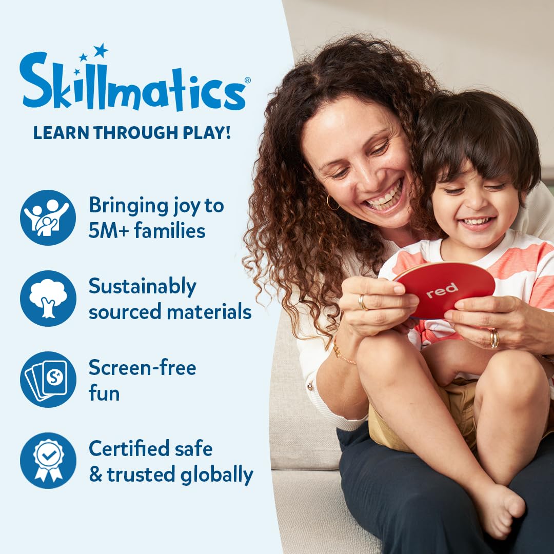 Skillmatics Guess in 10 – Animal Kingdom, Card Game for Kids & Families