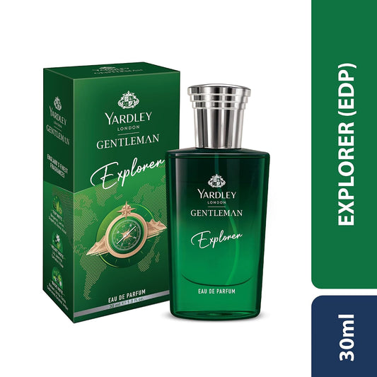 Yardley London Gentleman Explorer|England's Finest Fragrance|EDP Perfume For Infinite Adventure|30 ml