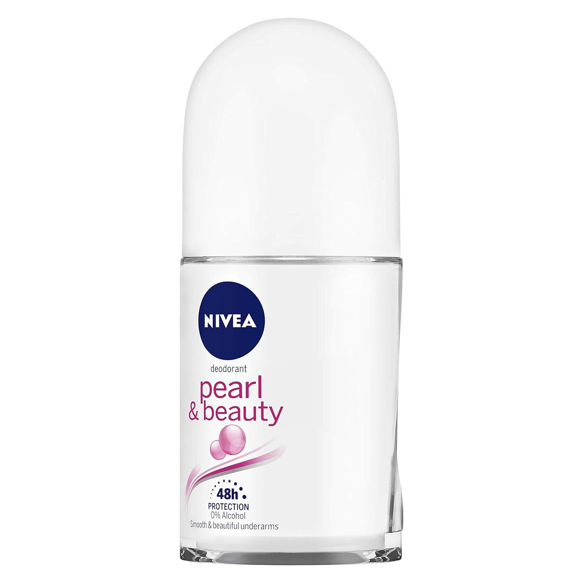 Nivea Body Lotion, Extra Whitening Cell Repair SPF 15, For All Skin Types, 400ml & Deodorant Roll On, Pearl & Beauty, 50ml