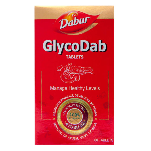 Dabur GlycoDab - 60 Tablets (Pack of 2)