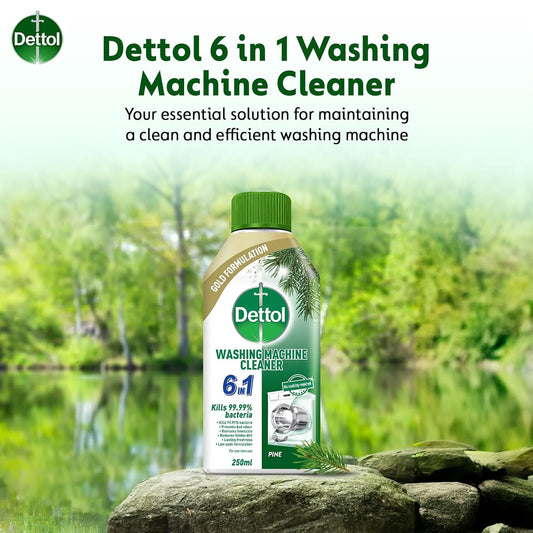 Dettol Washing Machine Cleaner 250ml Pine