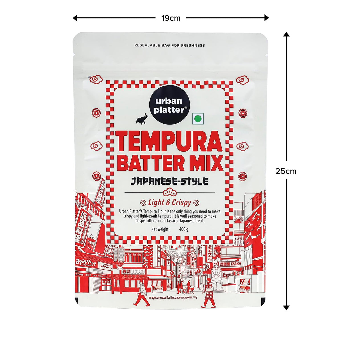 Urban Platter Japanese Style Tempura Batter Mix, 400 g
