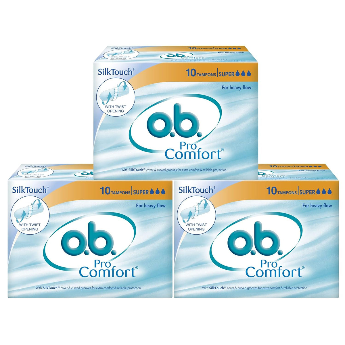 Stayfree O.b. ProComfort Tampons For Heavy Flow For Periods