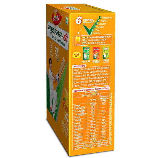 Dabur Glucoplus C Glucose Powder (Mango Flavour) - 1kg