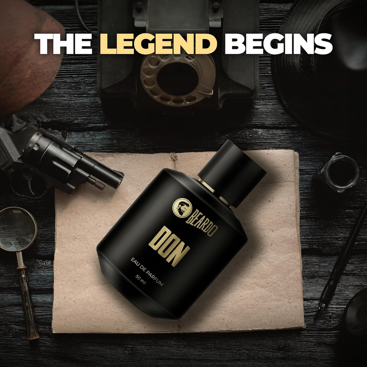 BEARDO Thug Life Edp Combo Whisky Smoke Single Malt, Don & Legend Perfuem for Men (50mlx3) | Long Lasting Perfume For Men | Premium Strong & Long Lasting Fragrance | Gift for Men | Gift for Husband