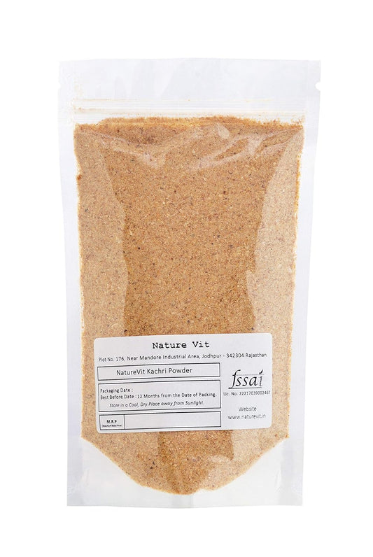 NatureVit Dried Kachari Powder for Cooking, 1 kg | Enhancing Pickles and Meat - as Meat Rub, Tenderizer, BBQ Rub