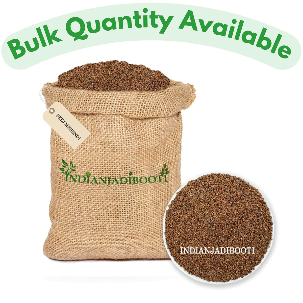 IndianJadiBooti Pure Mehendi Beej (Lawsonia Inermis) | Botanical for Systemic Harmony, Cooling Pitta Balance & DIY Compounding (2 Packs of 900 Grams)