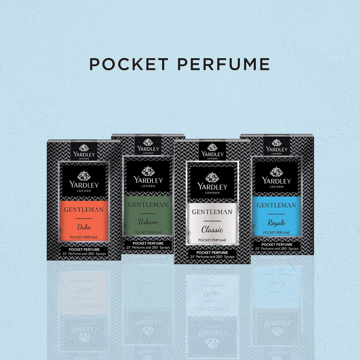 Yardley London Gentleman Royale Compact Perfume for Men, 18ml