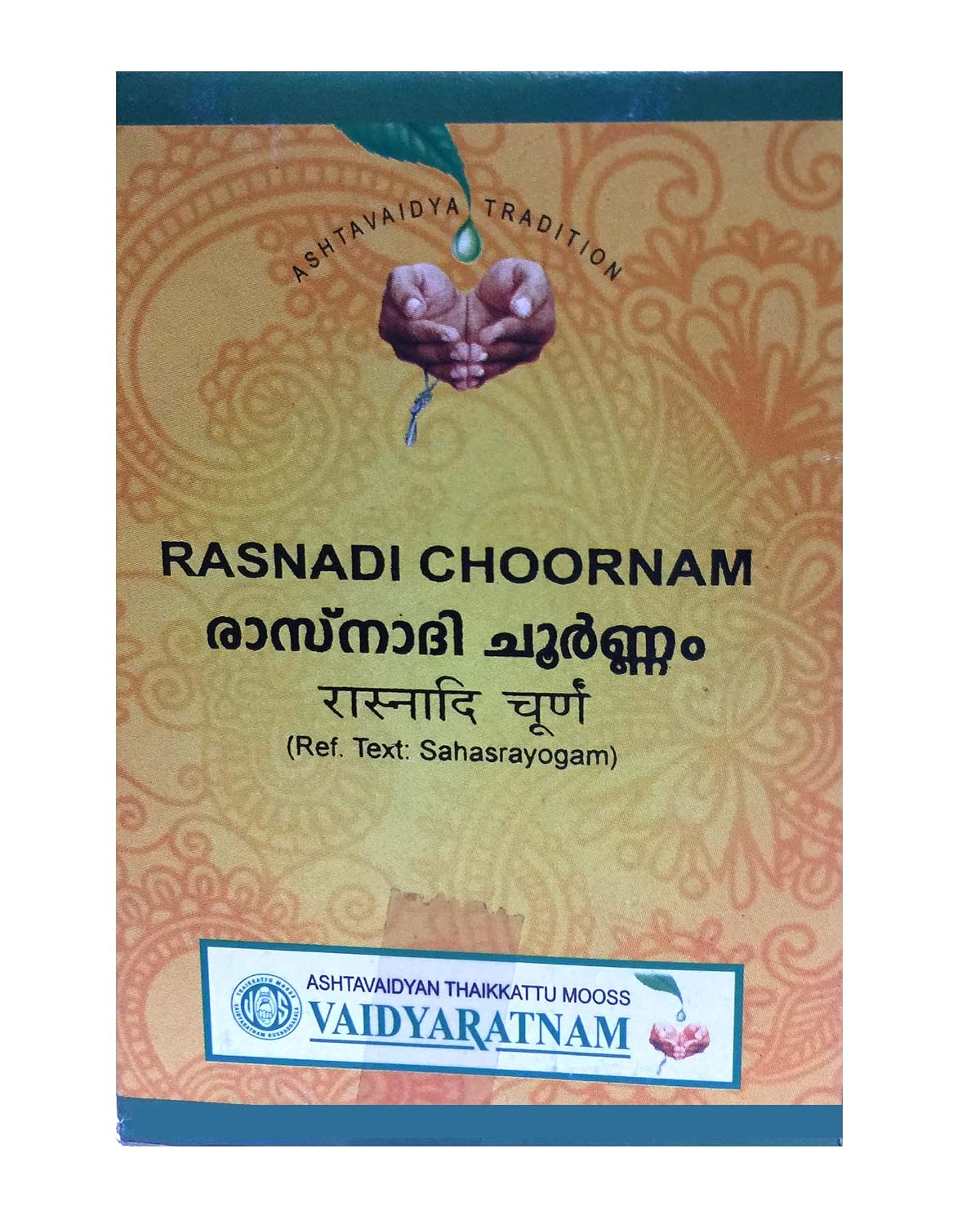 VAIDYARATNAM Rasnadi Choornam (50 g) - Pack of 4