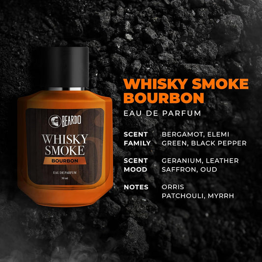 BEARDO Whiskey Smoke Bourbon & FREED Smoking Hot Perfume Edp Set Of 2 | For Unisex | Gift For Couple | Wedding Gift For Couples | Gift For Men | Gift For Friends