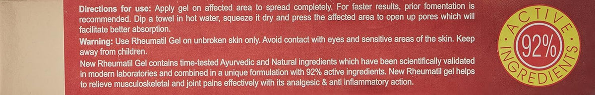 Dabur Rheumatil Gel 30gm