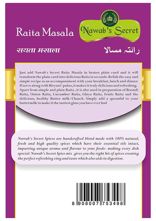 Nawab's Secret Awadhi Raita Masala, 100 gm