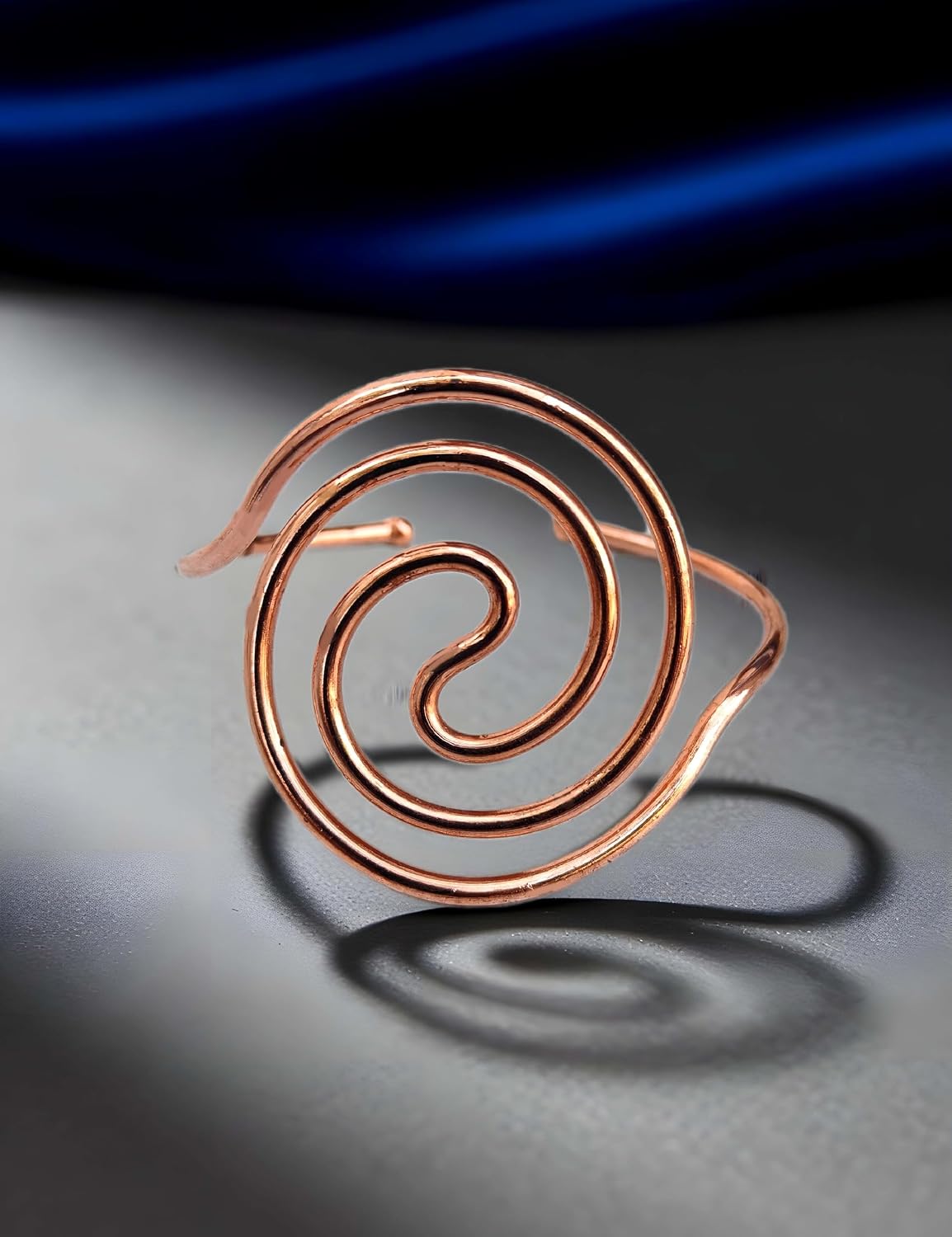SHINDE EXPORTS Pure Copper Adjustable Cuff Bracelet for Women