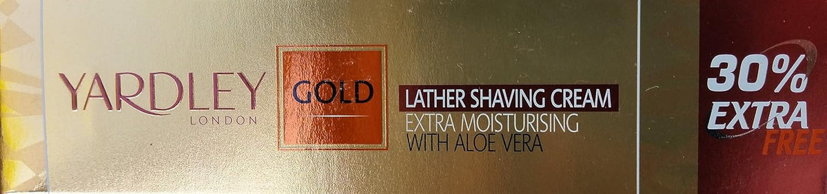 YARDLEY GOLD LATHER SHAVING CREAM
