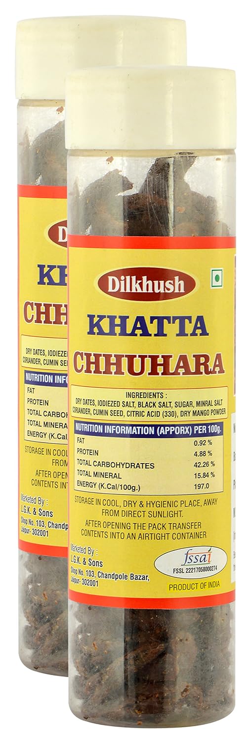 Dilkhush Khatta Chhuhara, 150 g (Pack of 2)