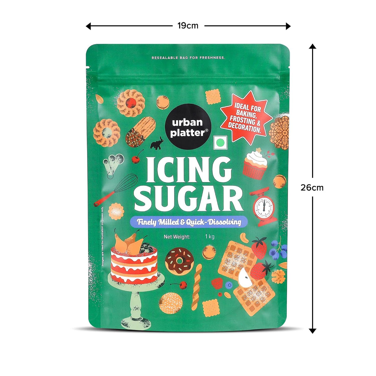 Urban Platter Icing Sugar, 1Kg