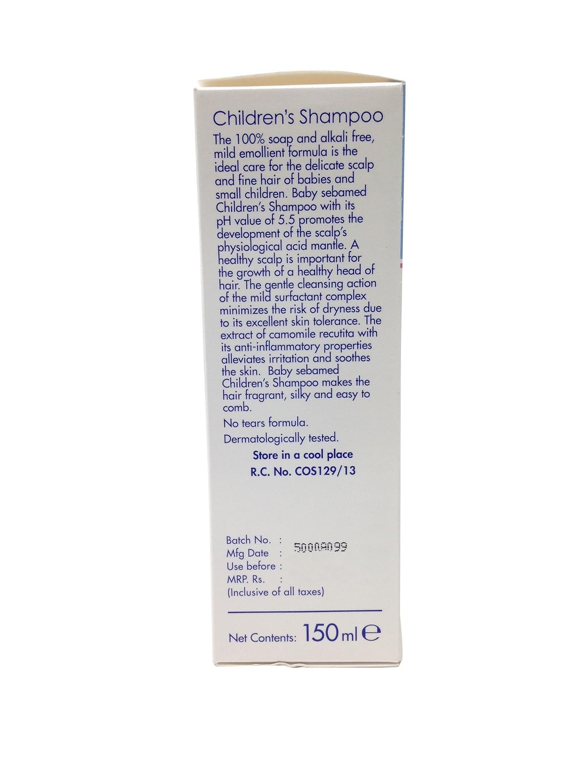 Sebamed Children's Shampoo - 150ml Box