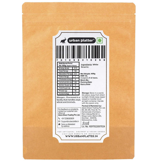 Urban Platter White Sesame Seeds, 400g