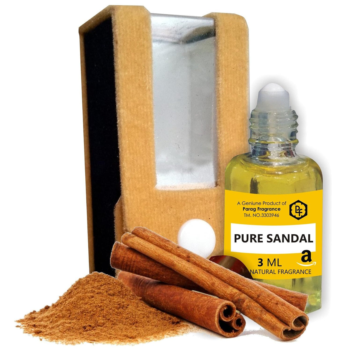Parag fragrances Pure Sandals Attar, 3ml