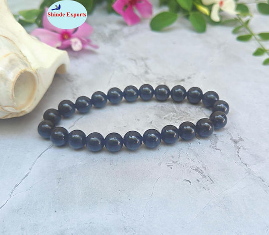 SHINDE EXPORTS Natural Black Tourmaline Bracelet for men and women