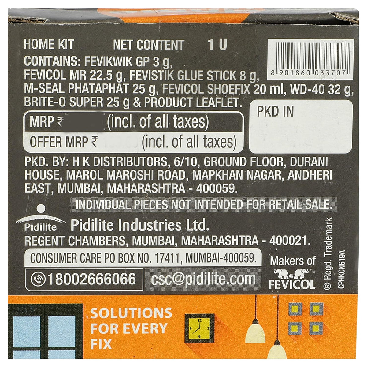 Pidilite Home Improvement Kit - Pack of 7