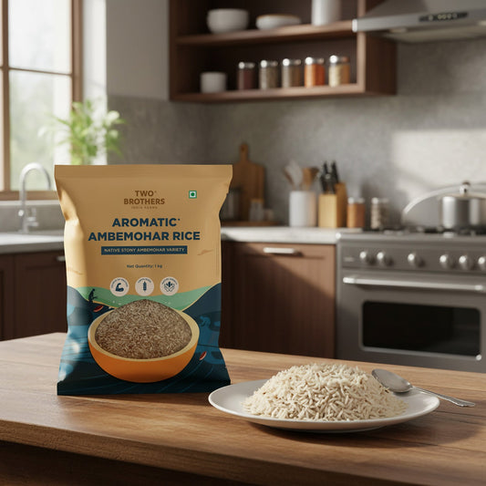 Two Brothers Organic Farms Stony Ambemohar Rice